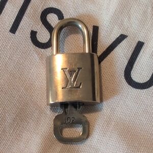 LV Lock And Key #301 With 2 Dust Bags